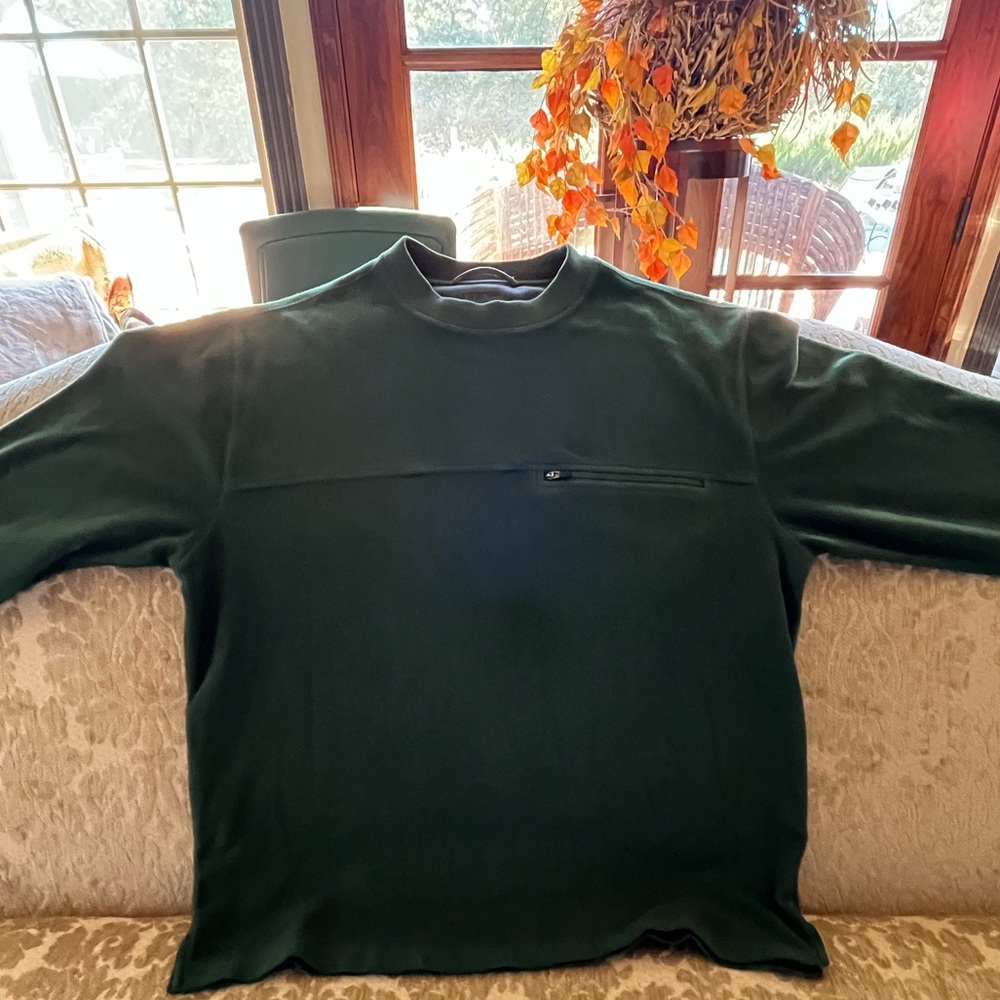 Green LL Bean Sweater